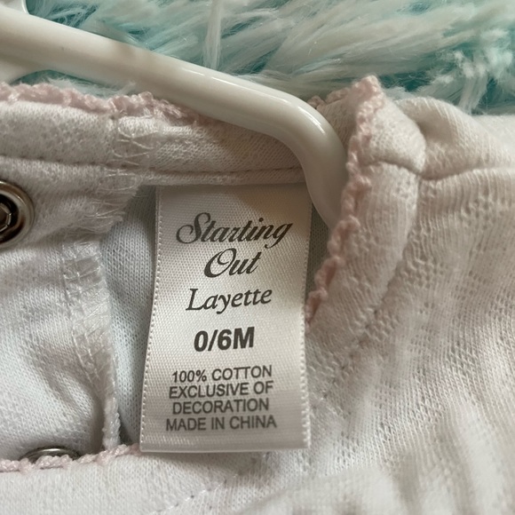Starting Out Rosebud Infant Gown 0-6 month NWT - Picture 4 of 5